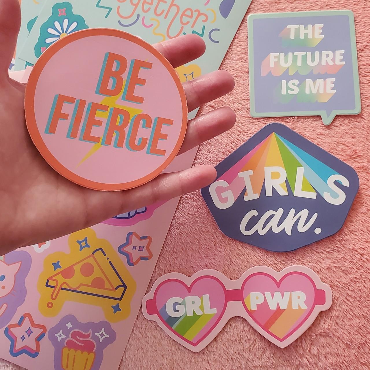 NEW pastel sticker bundle! These are super fun &... Depop