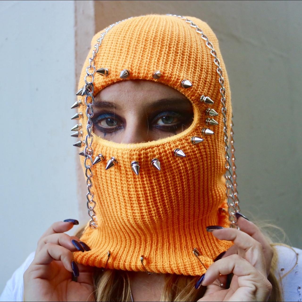 INVASION HALLOWEEN UNIQUE PIECE SKI MASK WITH SPIKE... - Depop