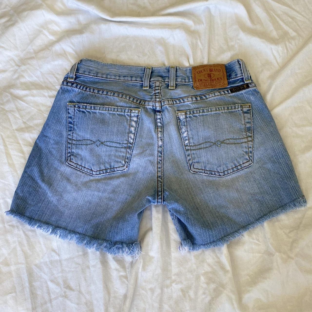 Lucky Brand Women's Blue Shorts | Depop