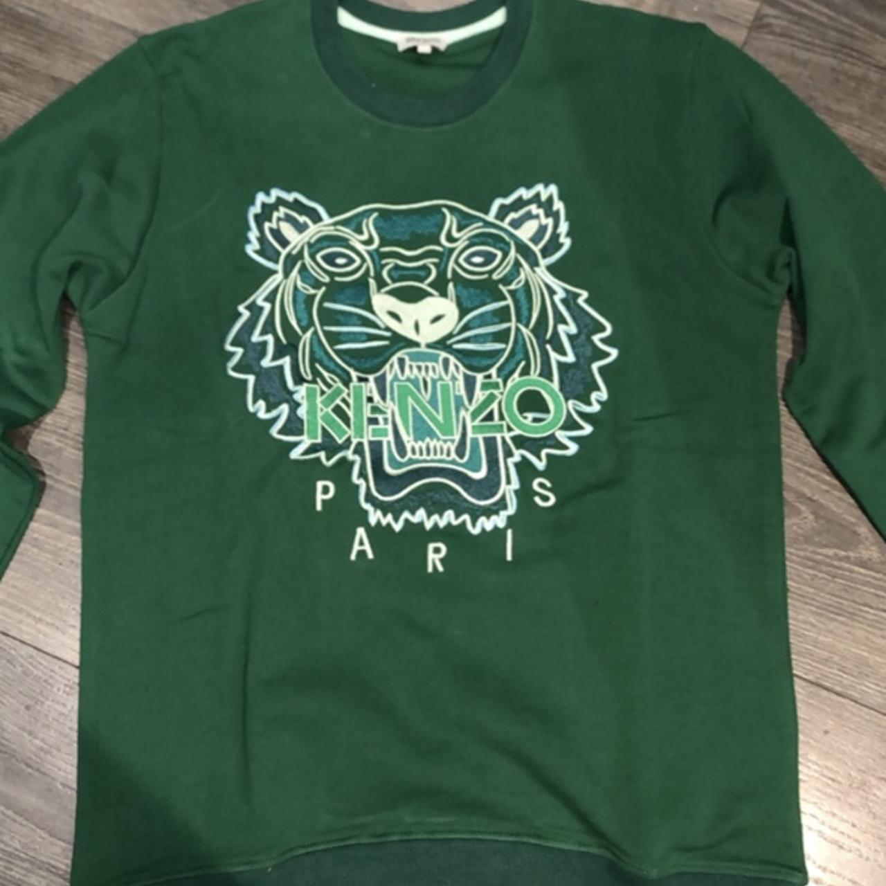 Green kenzo clearance jumper