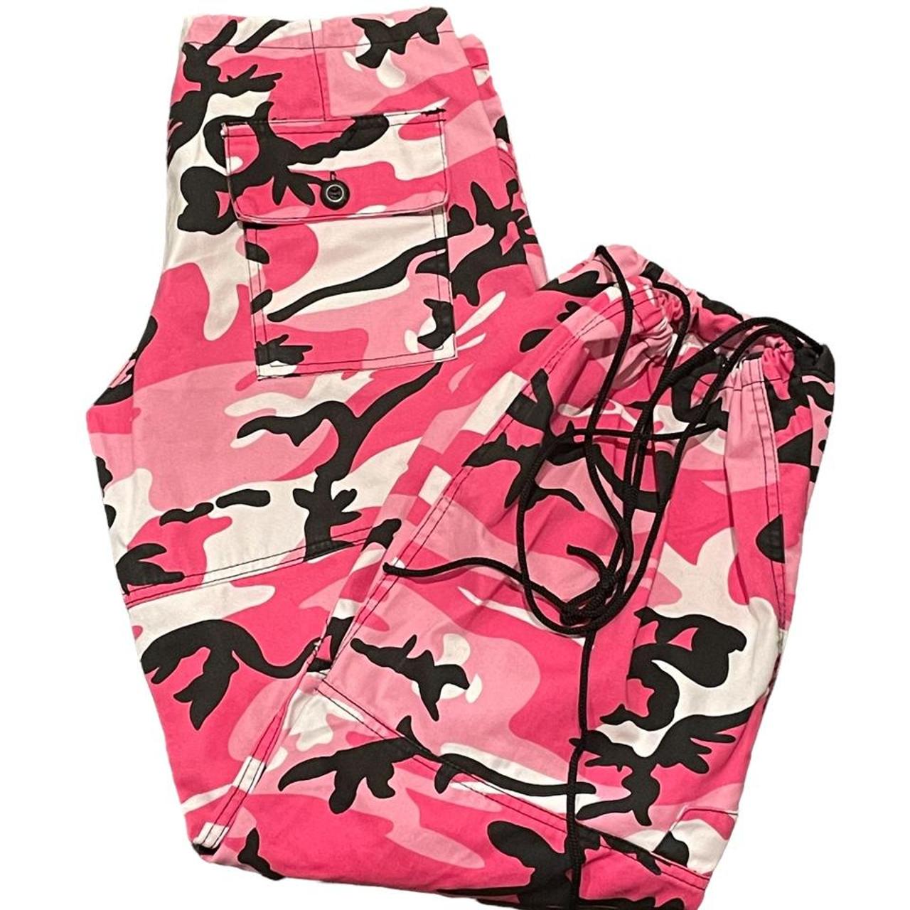 BDU Pink Camo Cargo Pants