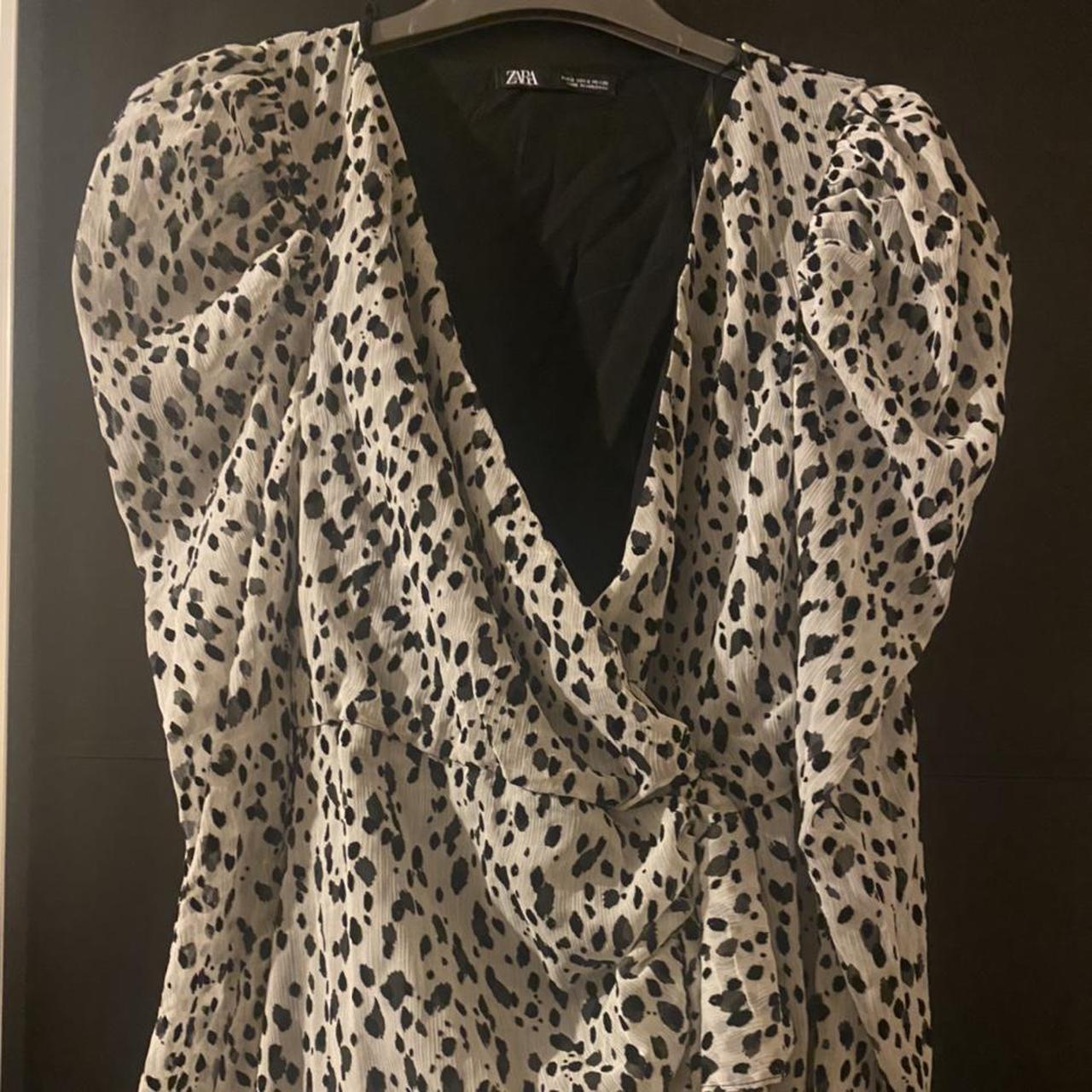 Zara Dalmatian print dress in size small. Never been. Depop