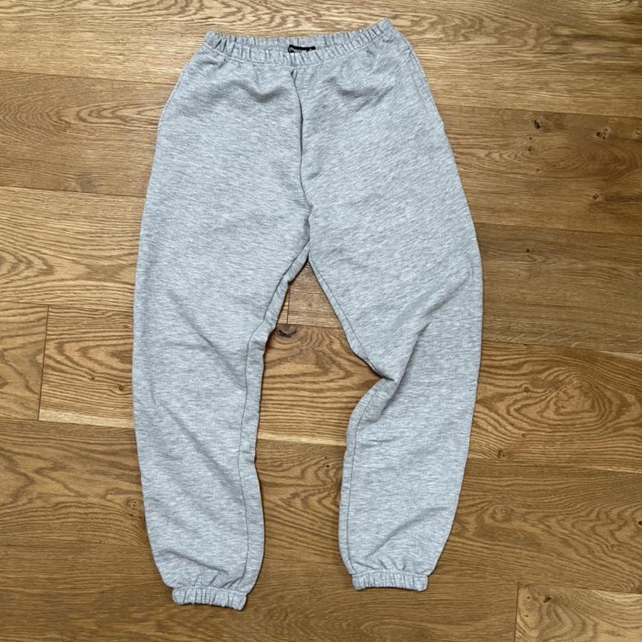 PrettyLittleThing Women's Grey Joggers-tracksuits | Depop