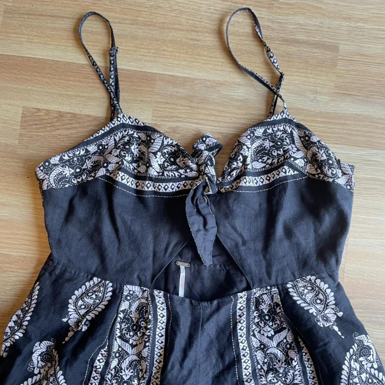 Free People Women's Black and White Dress (3)