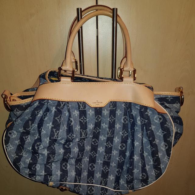 Louis Vuitton denim bag - Depop