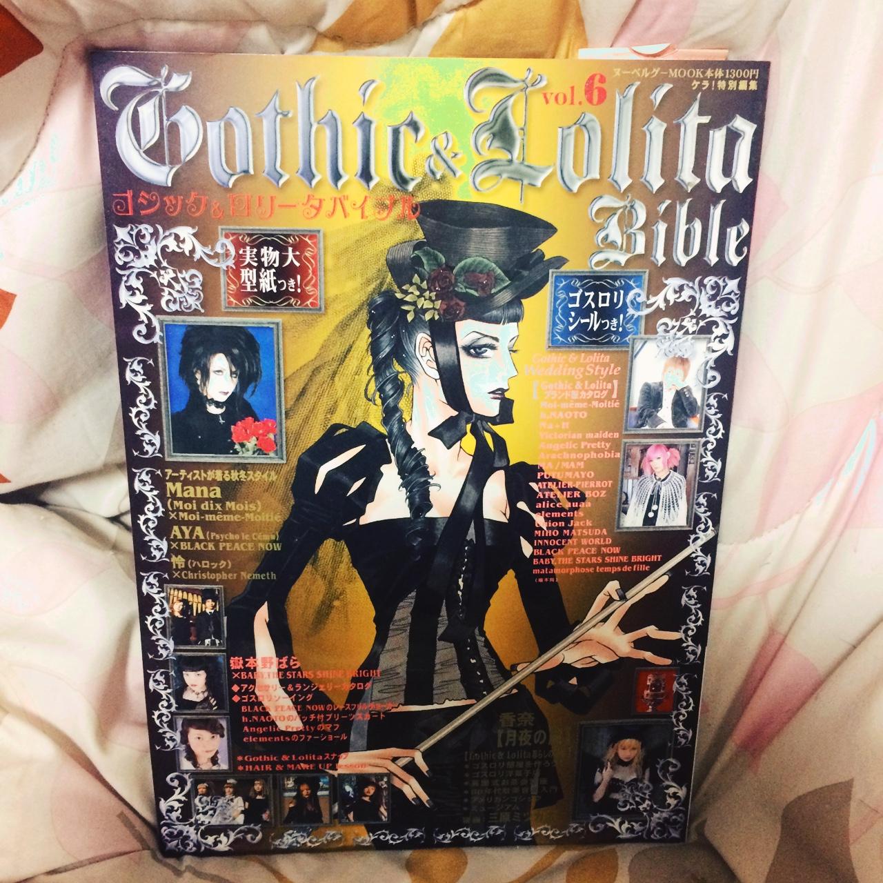 Japanese 'Gothic & Lolita Bible' vol.6. Stickers and | Depop