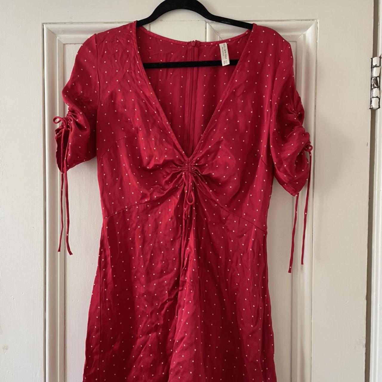 Bec and bridge on sale red silk dress