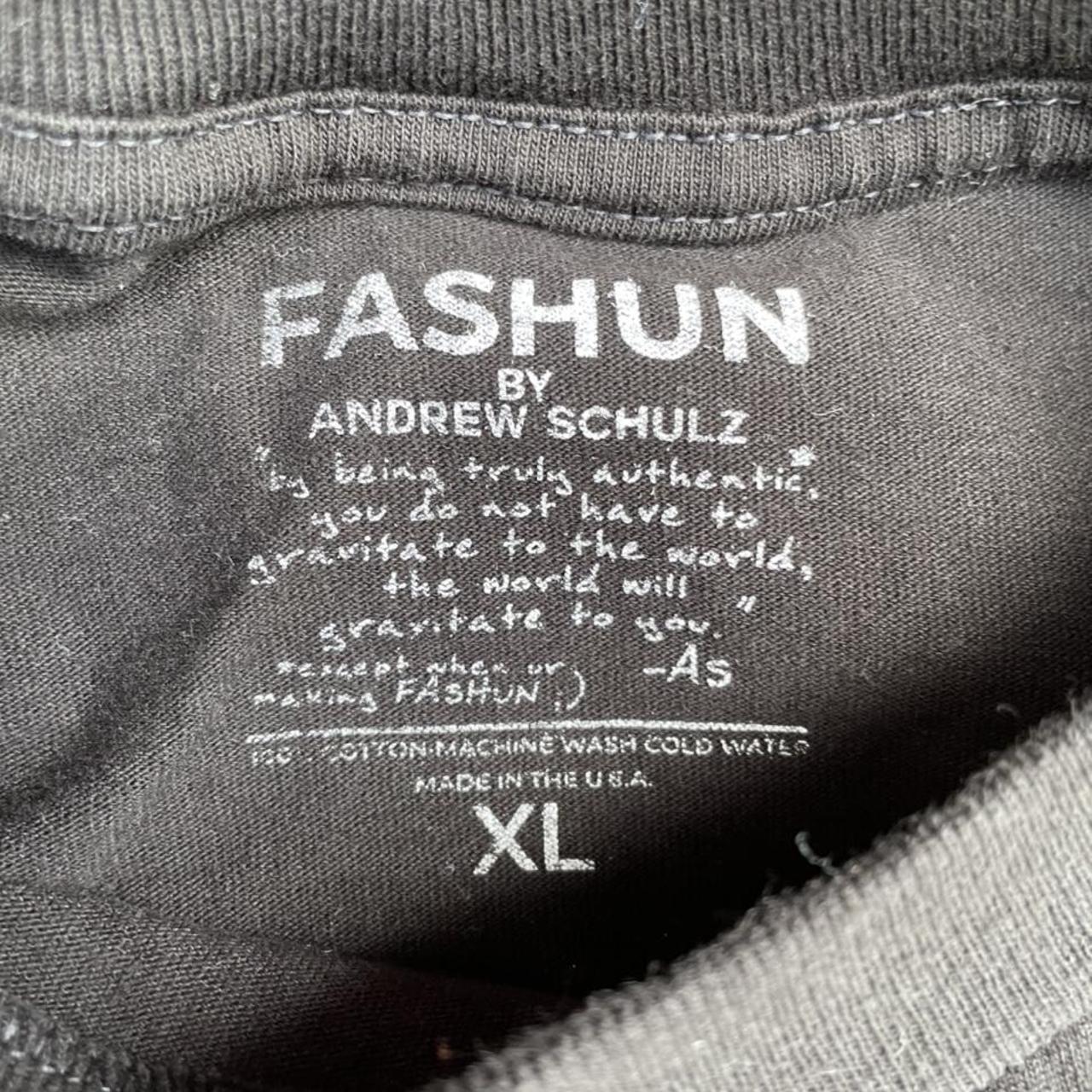 andrew schulz fashun shirt