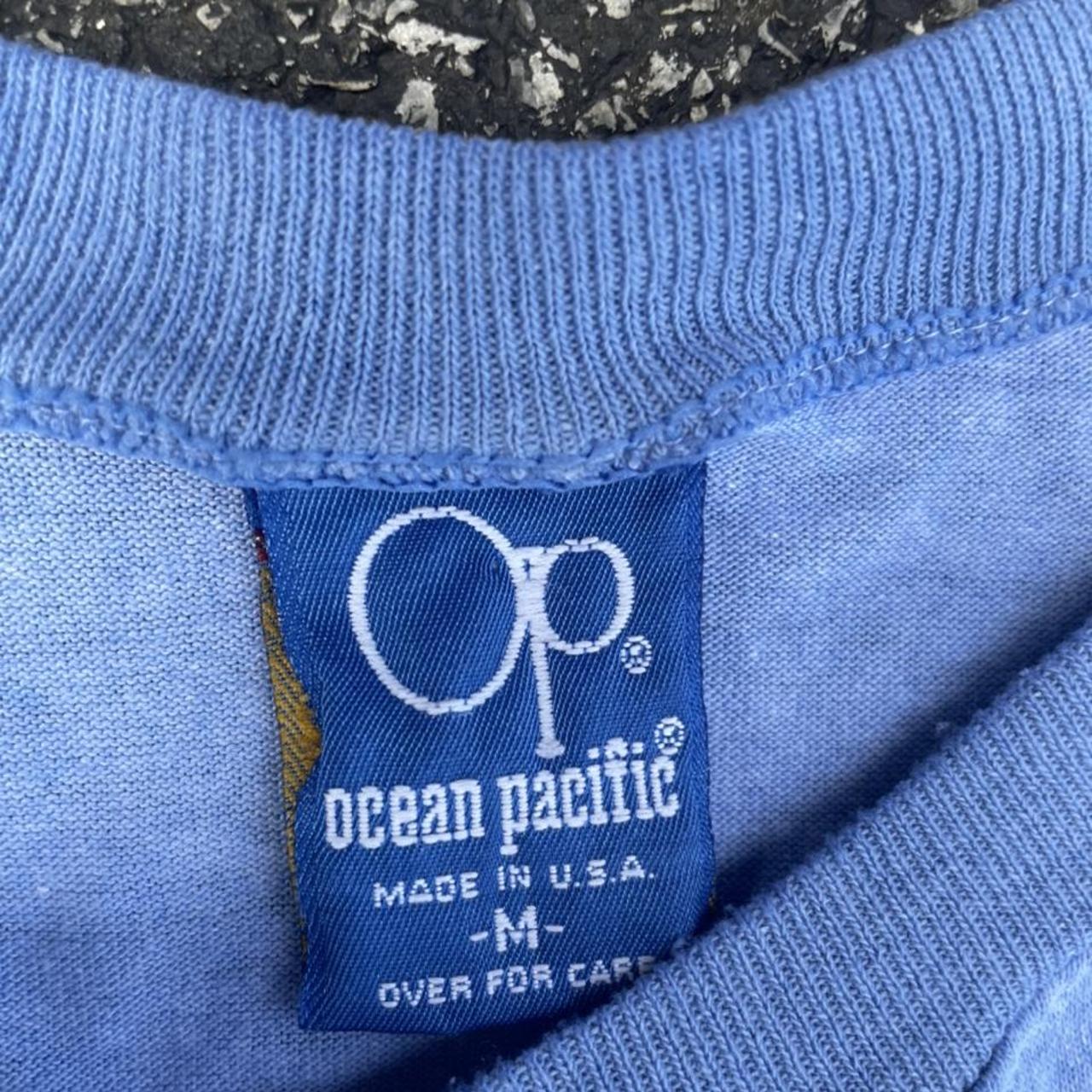 Ocean Pacific Men's Blue T-shirt (4)