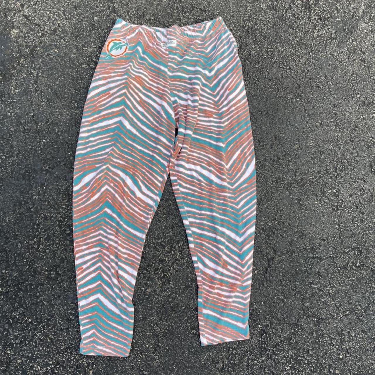 Vintage zubaz dolphins pants Good overall... Depop