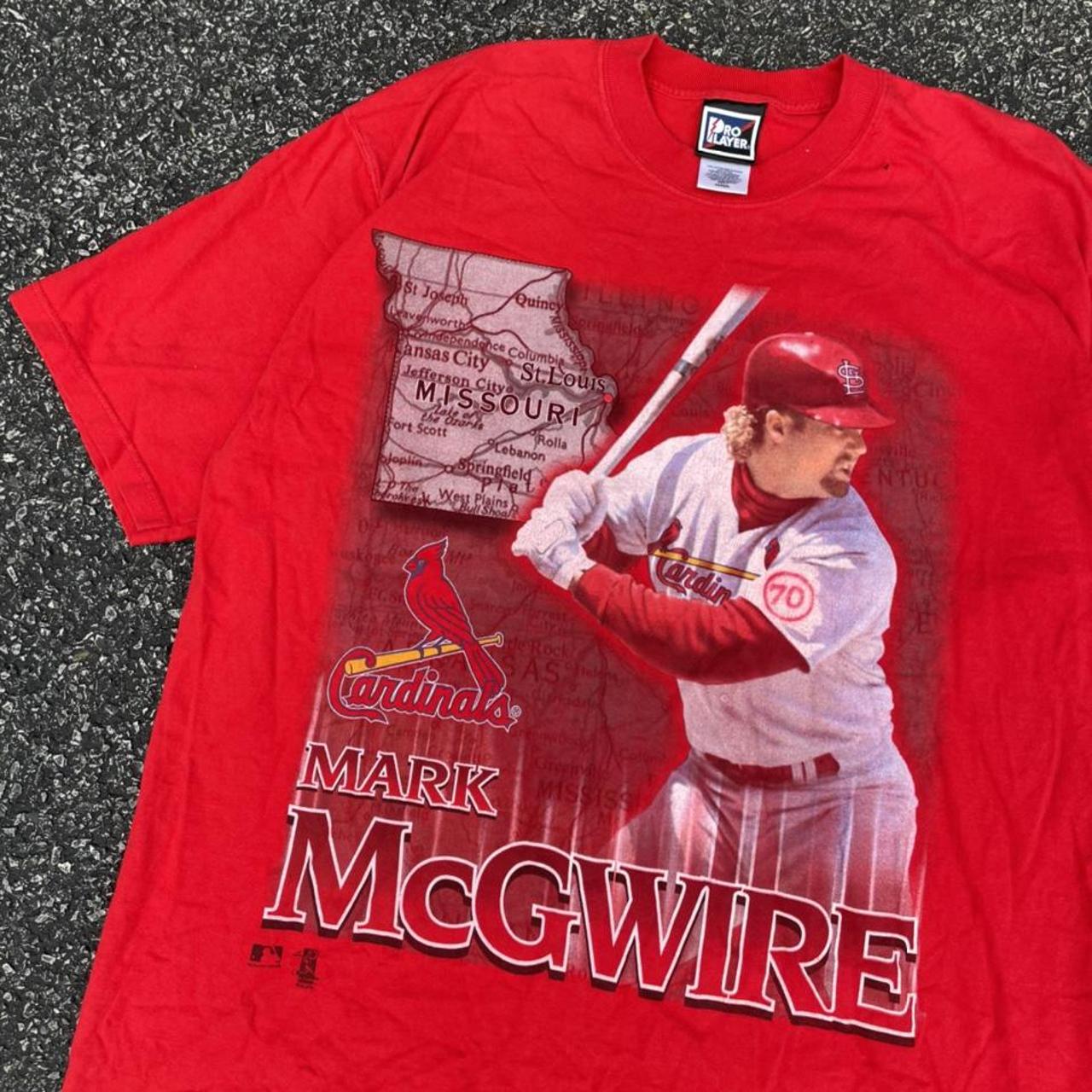 Vintage st lousy cardinals mark McGwire baseball - Depop