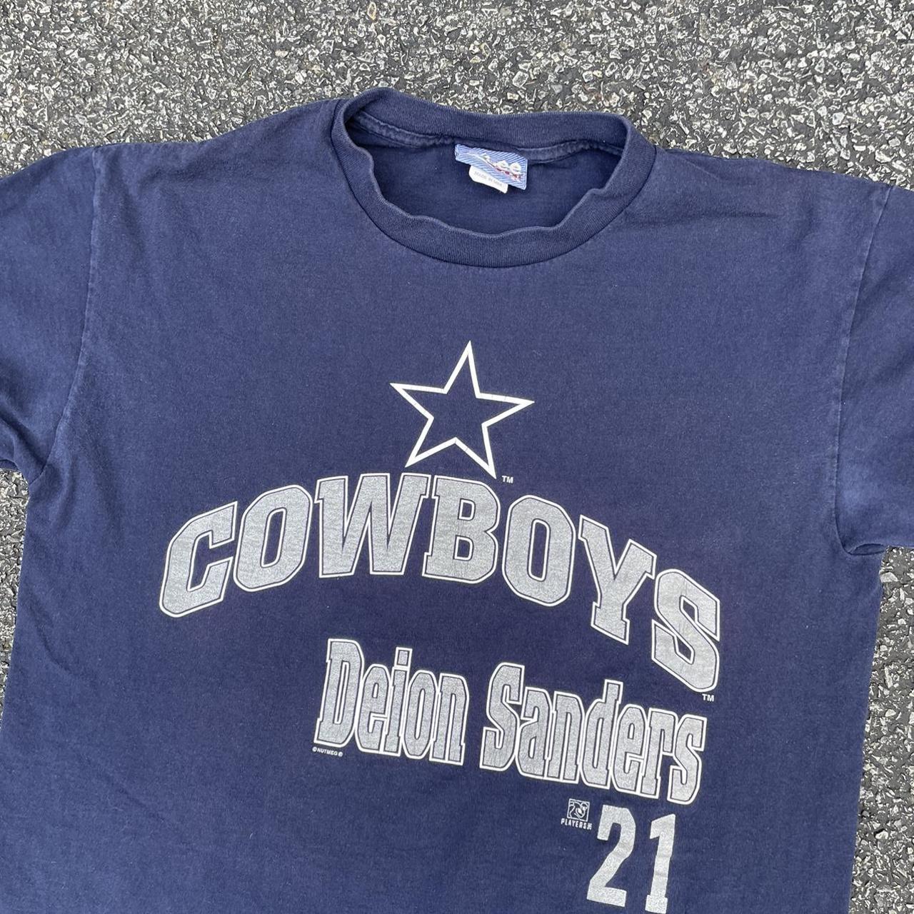 Vintage Dallas cowboys Deion sanders t shirt Good... - Depop