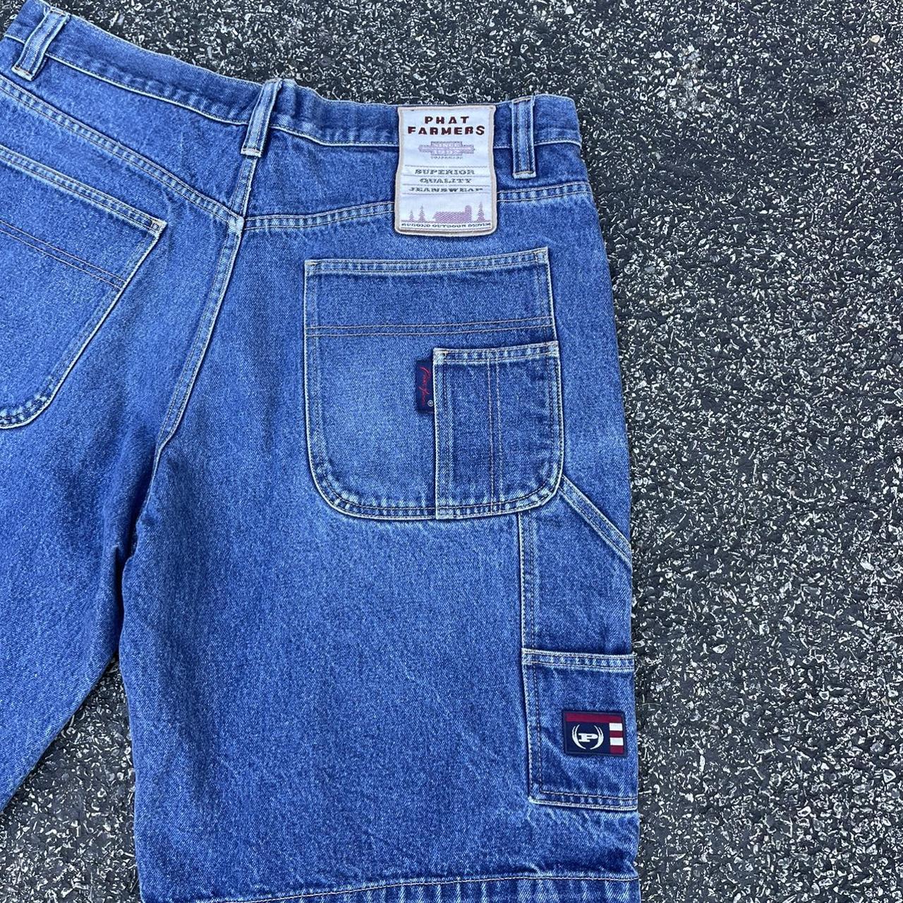 Vintage phat farm carpenter denim shorts Good... - Depop