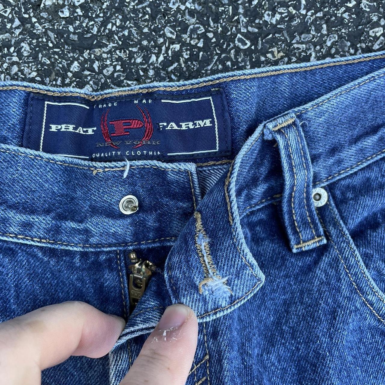 Vintage phat farm carpenter denim shorts Good... - Depop