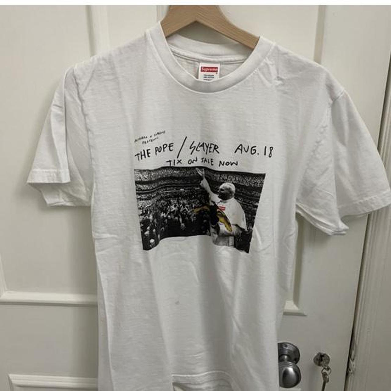 Supreme antihero hotsell pope tee