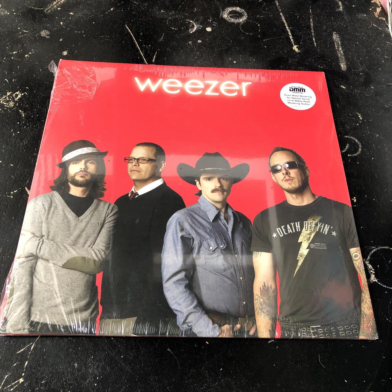 Weezer RED album vinyl. Unopened just shrink wrap a... Depop