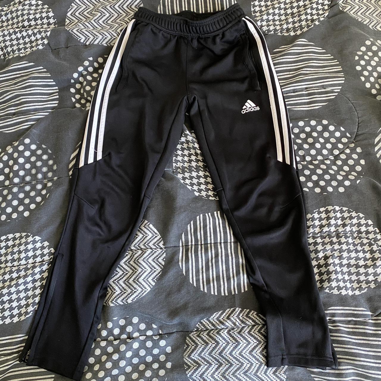 Half black half white track pants hot sale