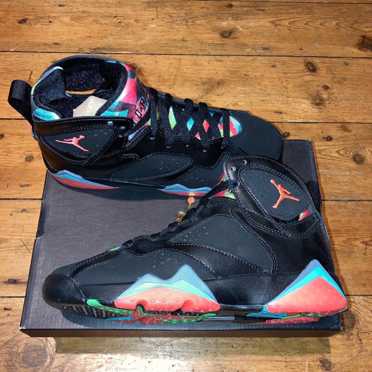 jordan 7 barcelona nights fake