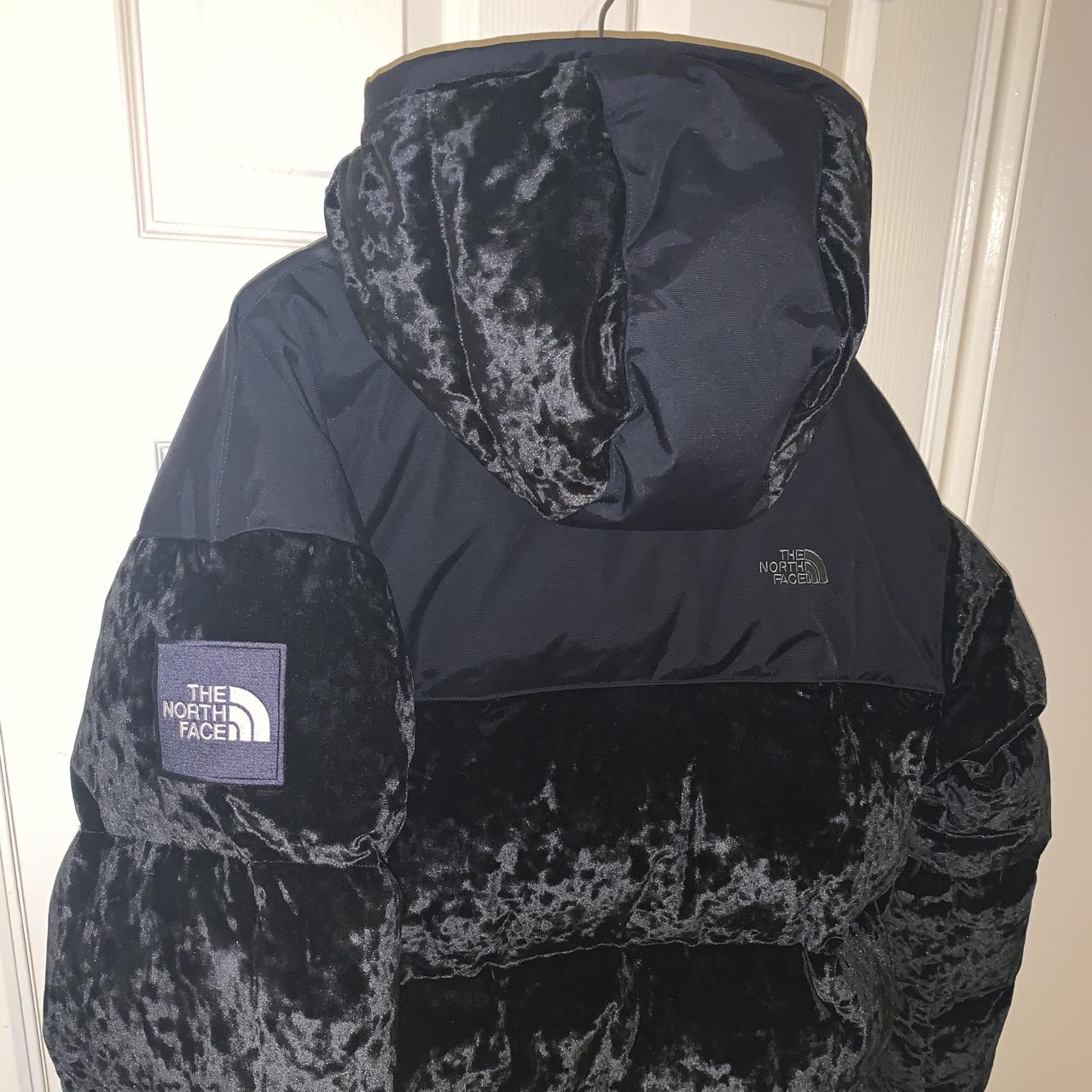 the north face black series urban velvet nuptse jacket