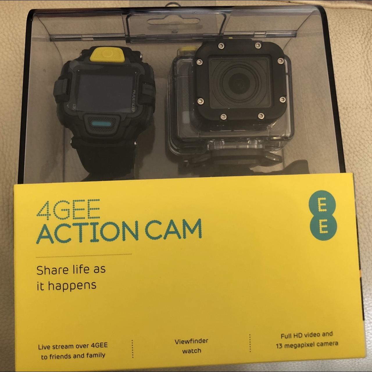 EE 4GEE Action cam, and viewfinder watch. The 4GEE... Depop