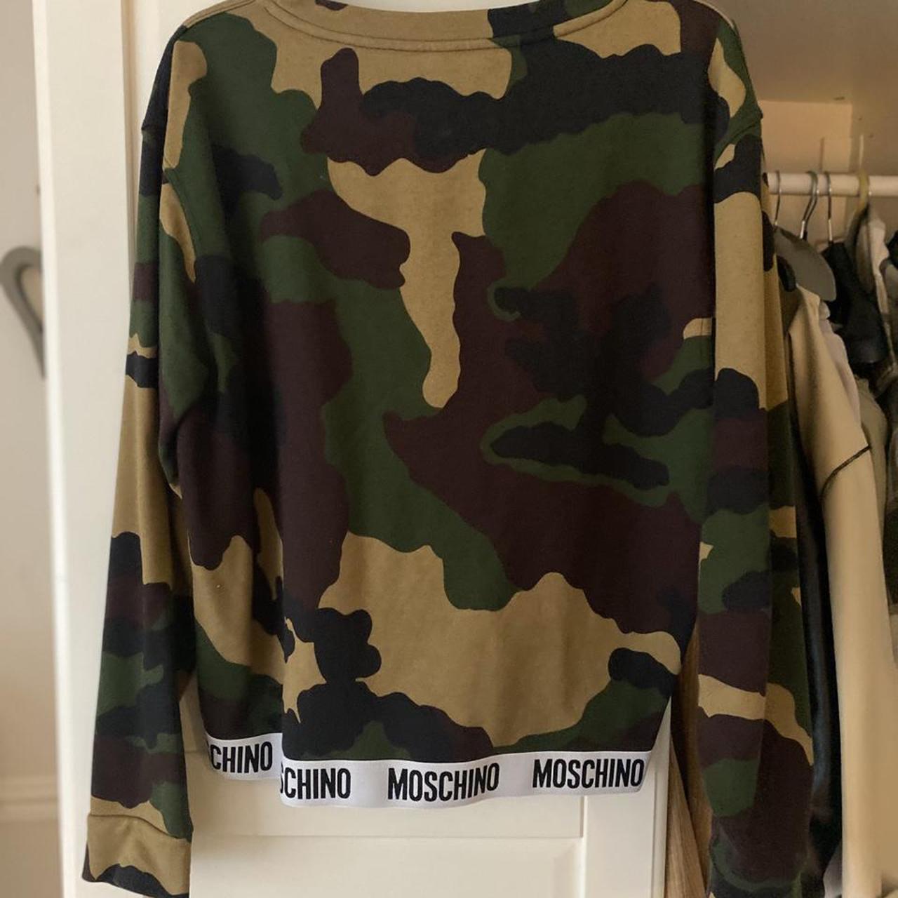 moschino camo t shirt