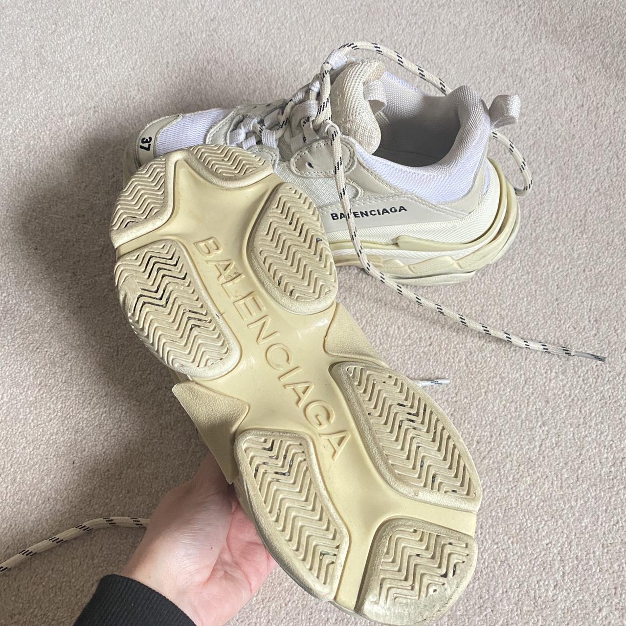 cream balenciaga shoes