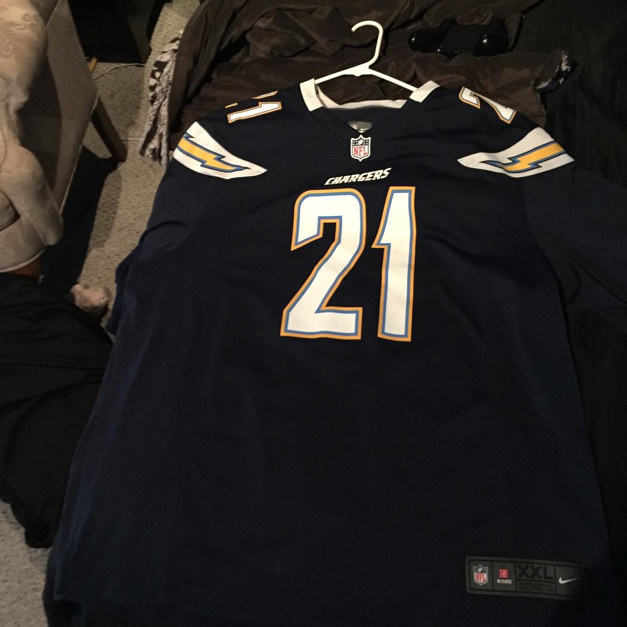 XL NIKE LT San Diego Chargers Jersey for sale. - Depop