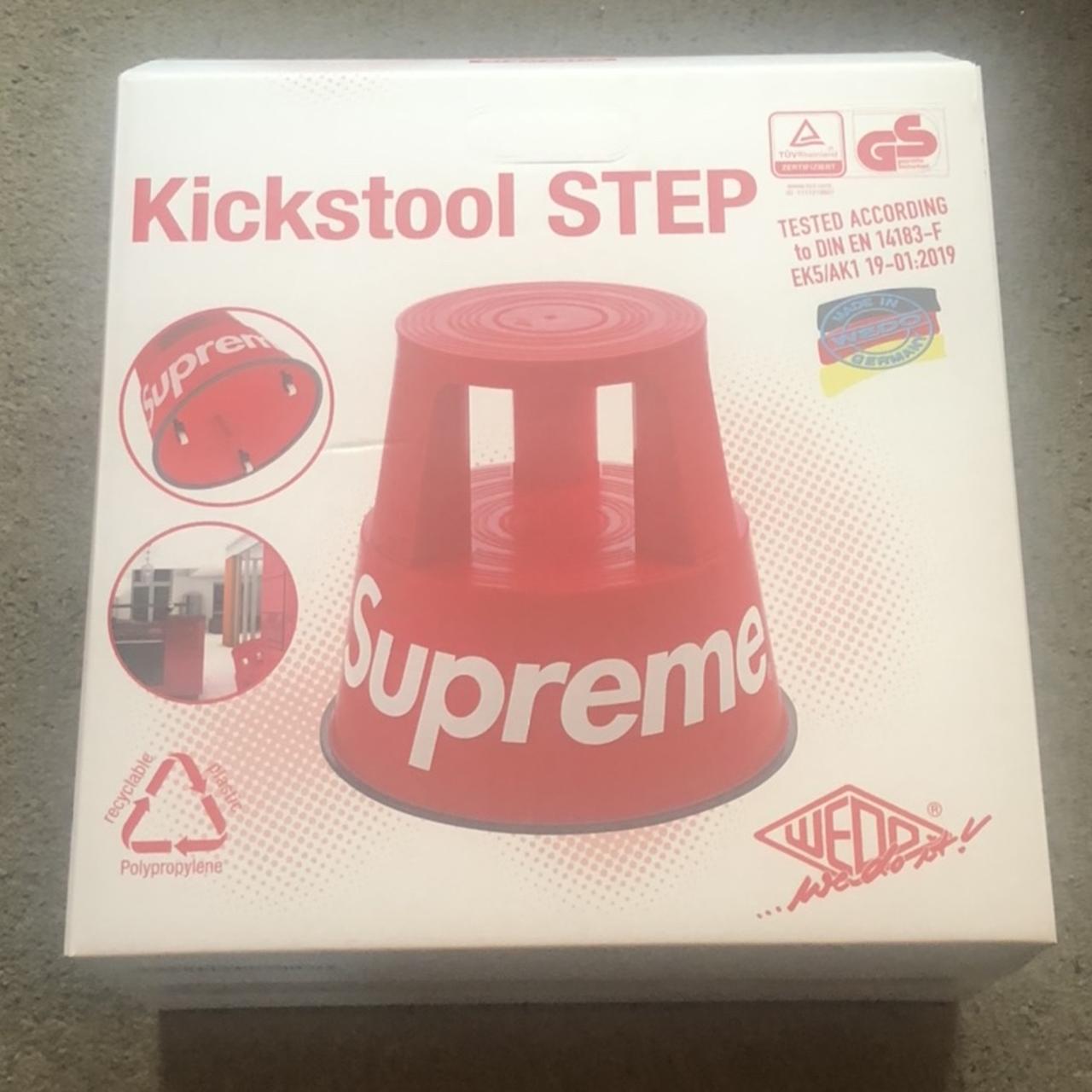 Household Step Stool Wedo Plastic Kickstool - Portable Step Stool