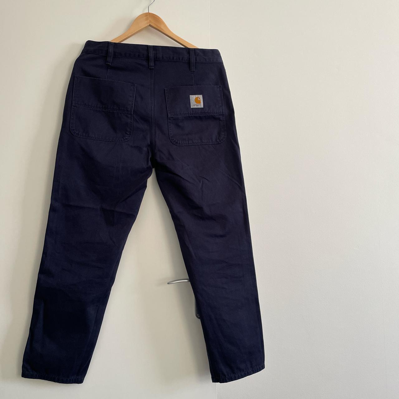 Carhartt Abbott pant 30R. Flat waist measure is 16... Depop