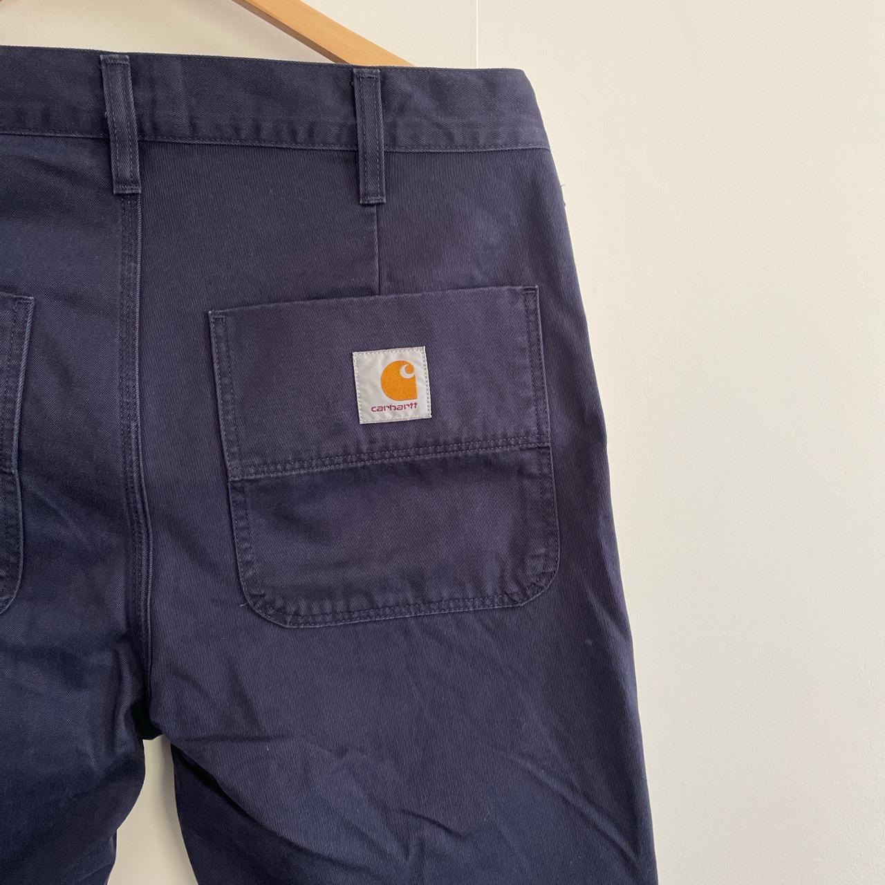 Carhartt Abbott pant 30R. Flat waist measure is 16... Depop