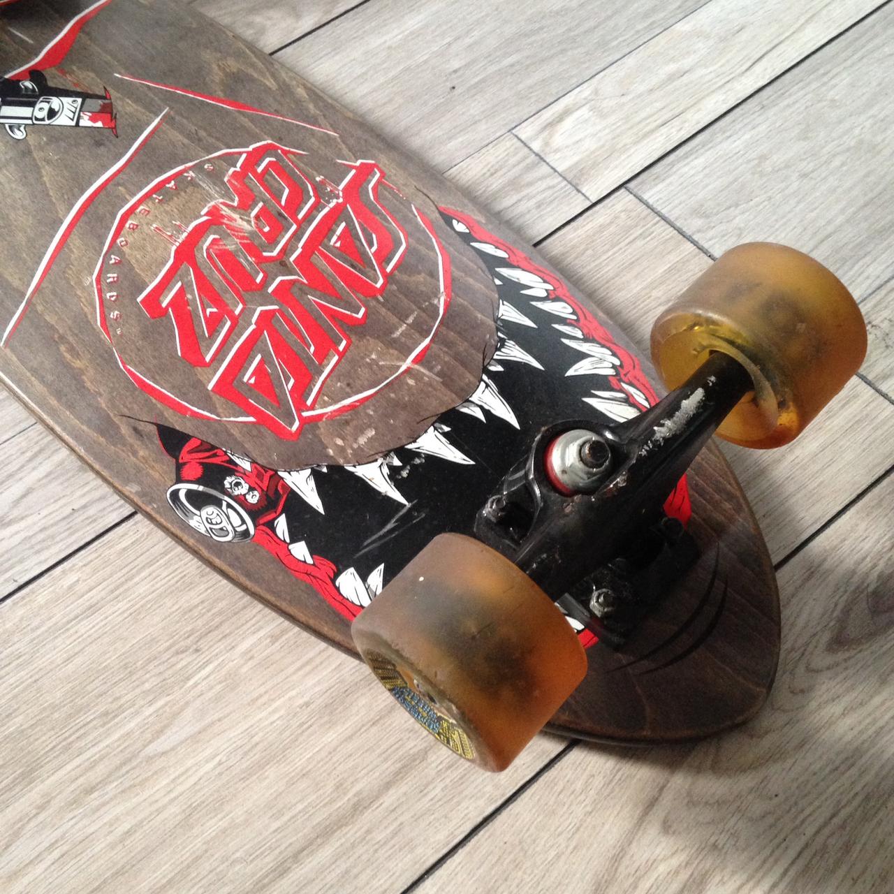 Santa Cruz Nightshark Landshark cruiser Depop