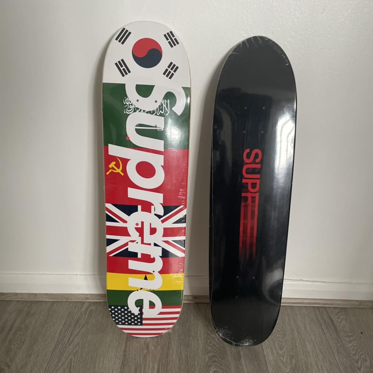 Supreme Flags deck Motion blur deck Both still Depop