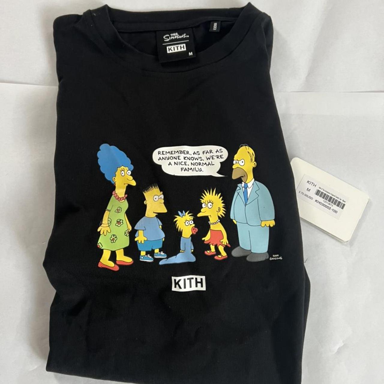 Kith x The Simpsons Original Family T-shirt brand... - Depop