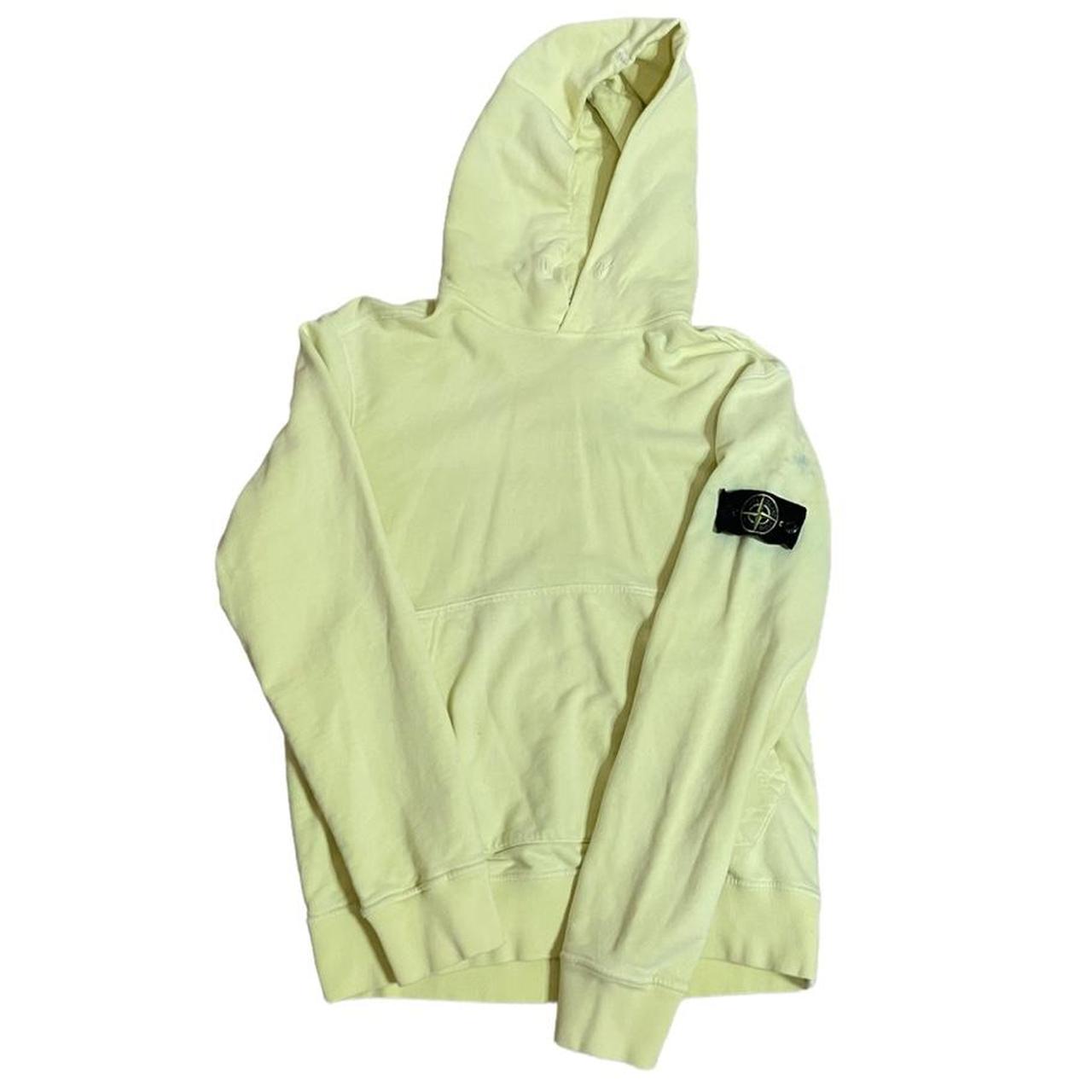 Stone island hoodie on sale lemon