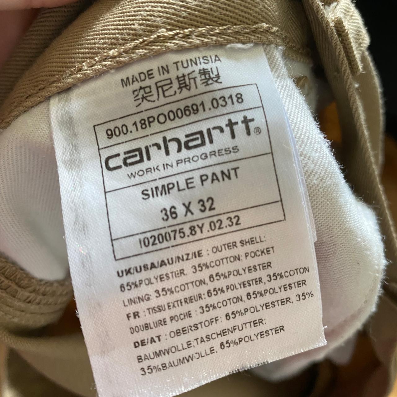 Product Image 3 - CARHARTT WIP SIMPLE PANT size