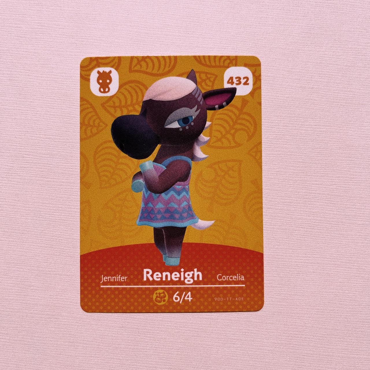 432 RENEIGH Animal Crossing Amiibo Card AUTHENTIC 💕... Depop