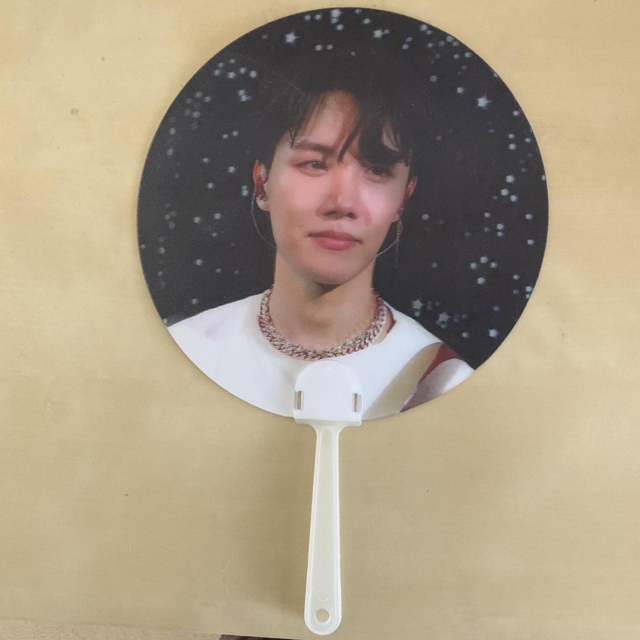 J-Hope Jung Hoseok Double Sided Picket Fan... - Depop