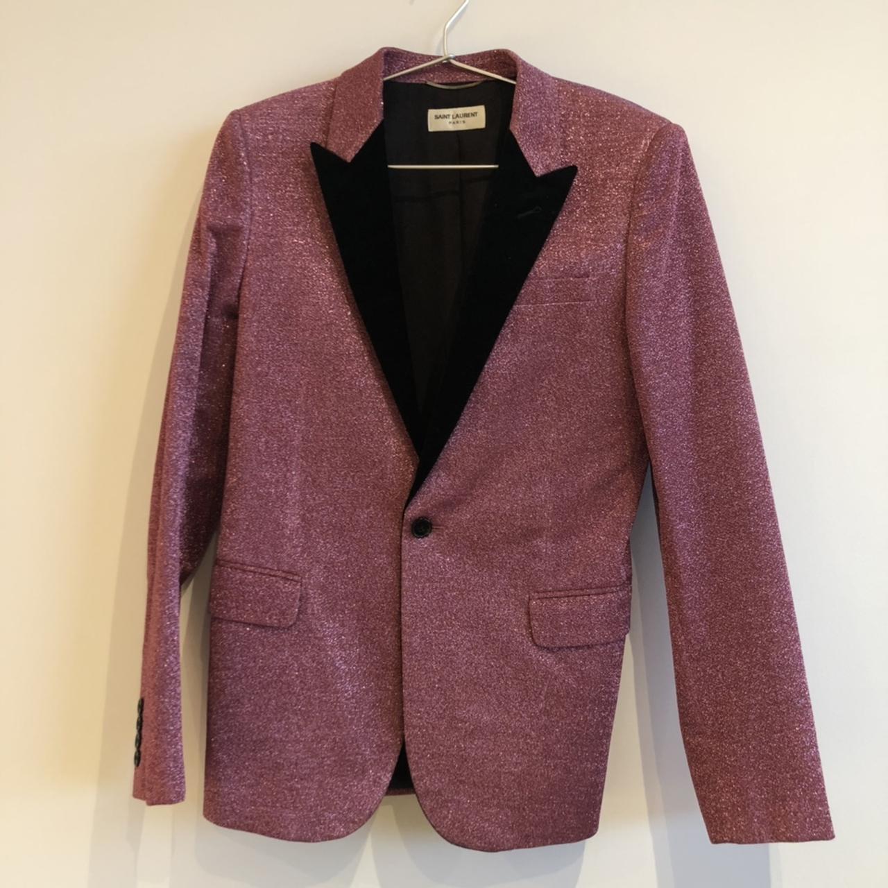 Saint laurent hotsell pink jacket