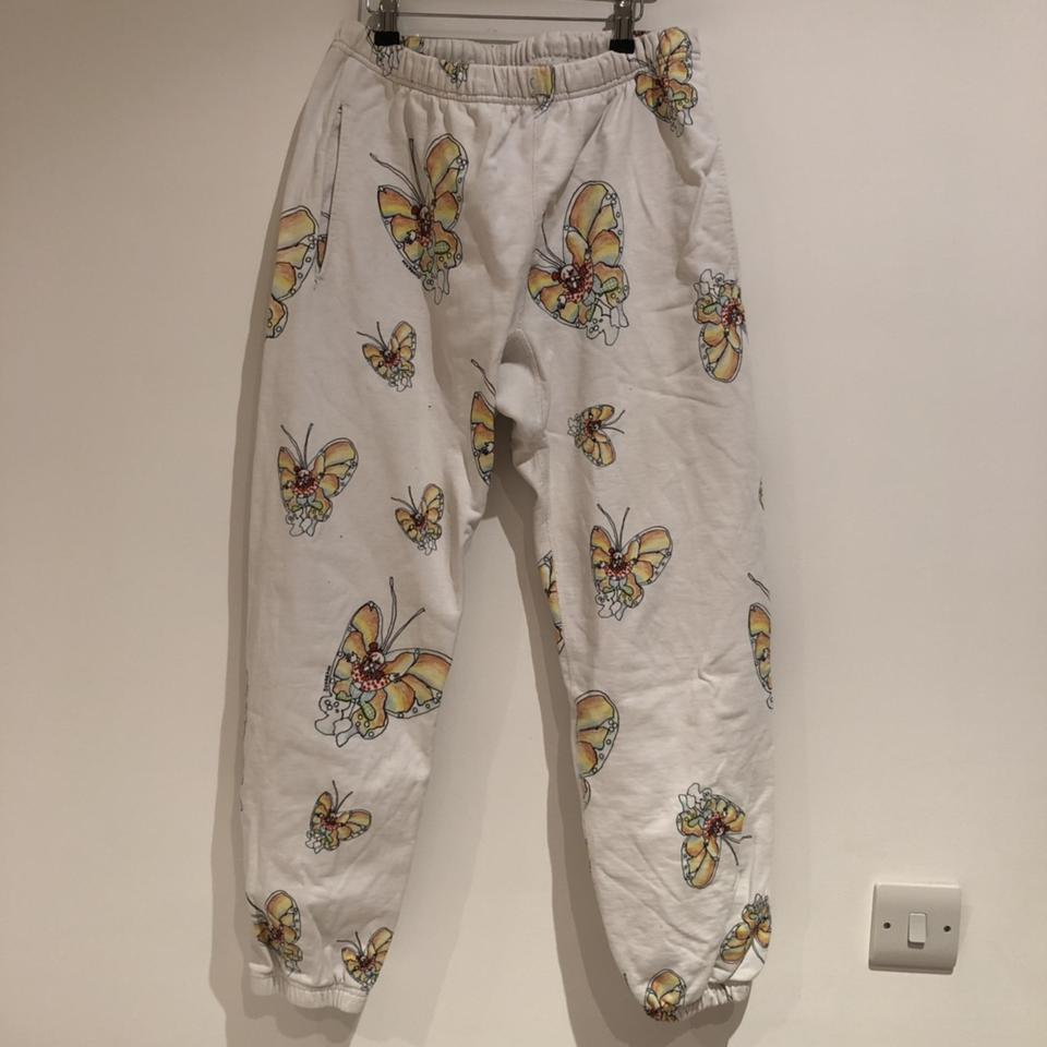 Supreme butterfly gonza sweatpants Condition. Depop