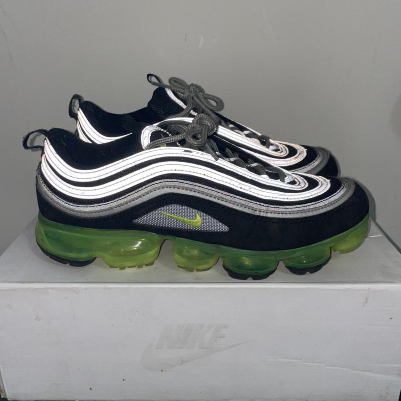 Air max 97 vapormax black sale and green