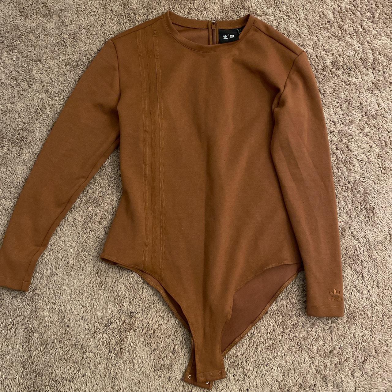 Ivy Park Women's Brown Bodysuit | Depop