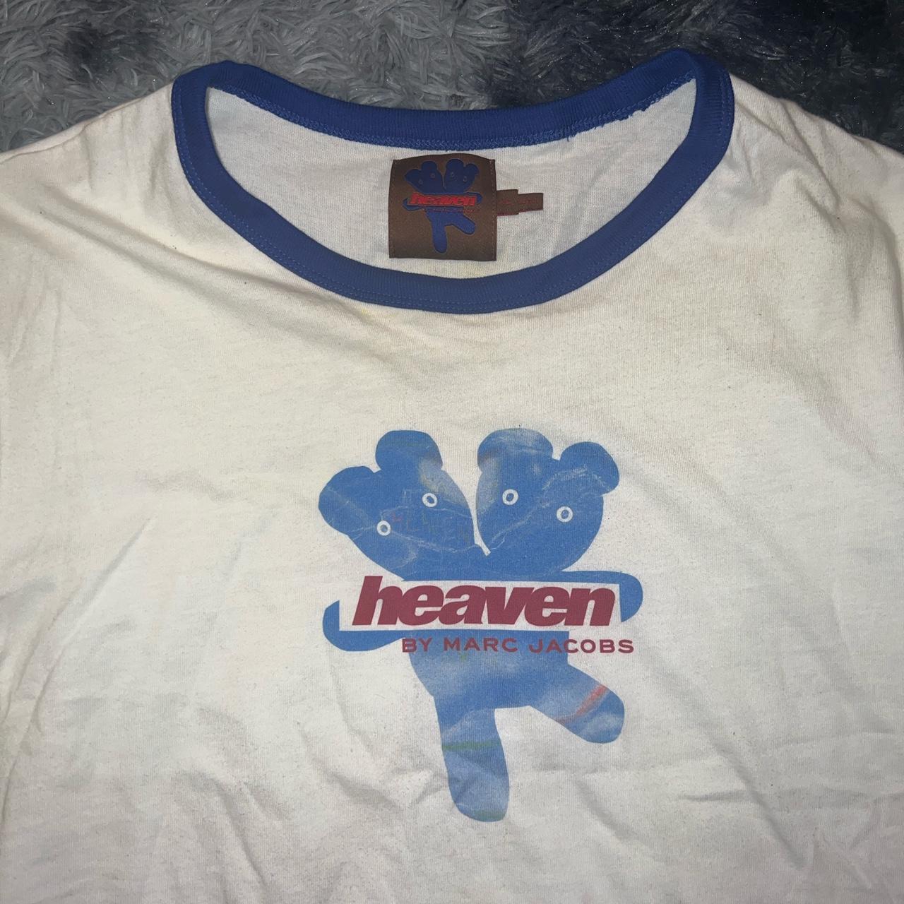 Marc Jacobs Heaven Baby Tee OG Logo ☁️ Might regret | Depop