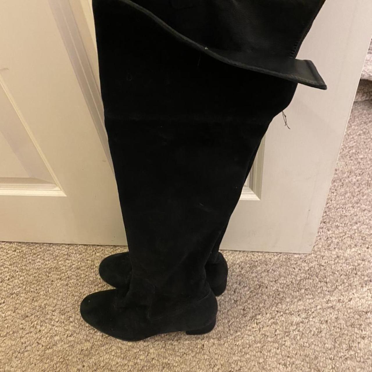 Zara Women's Black Boots | Depop