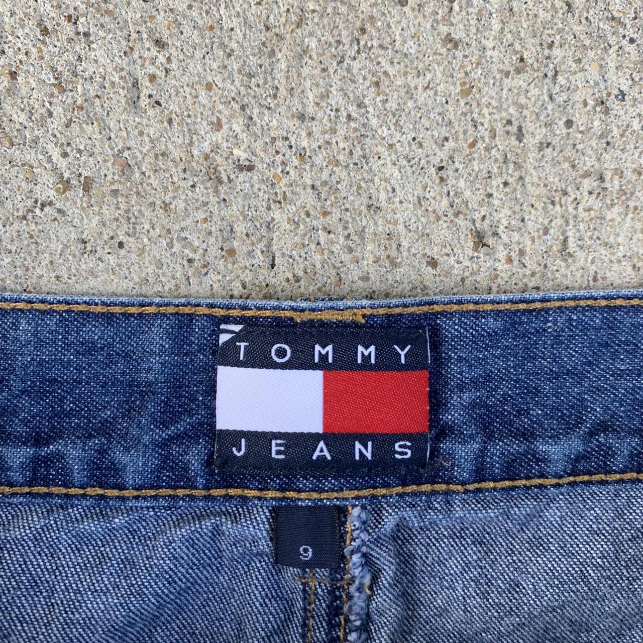Tommy Hilfiger tommy jeans classic denim mini skirt... - Depop