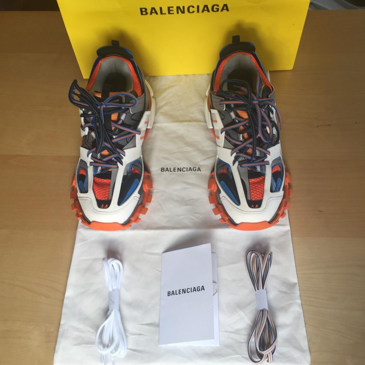 Balenciaga Track Trainers Black Orange W  542436W1GC11054  HypeAnalyzer
