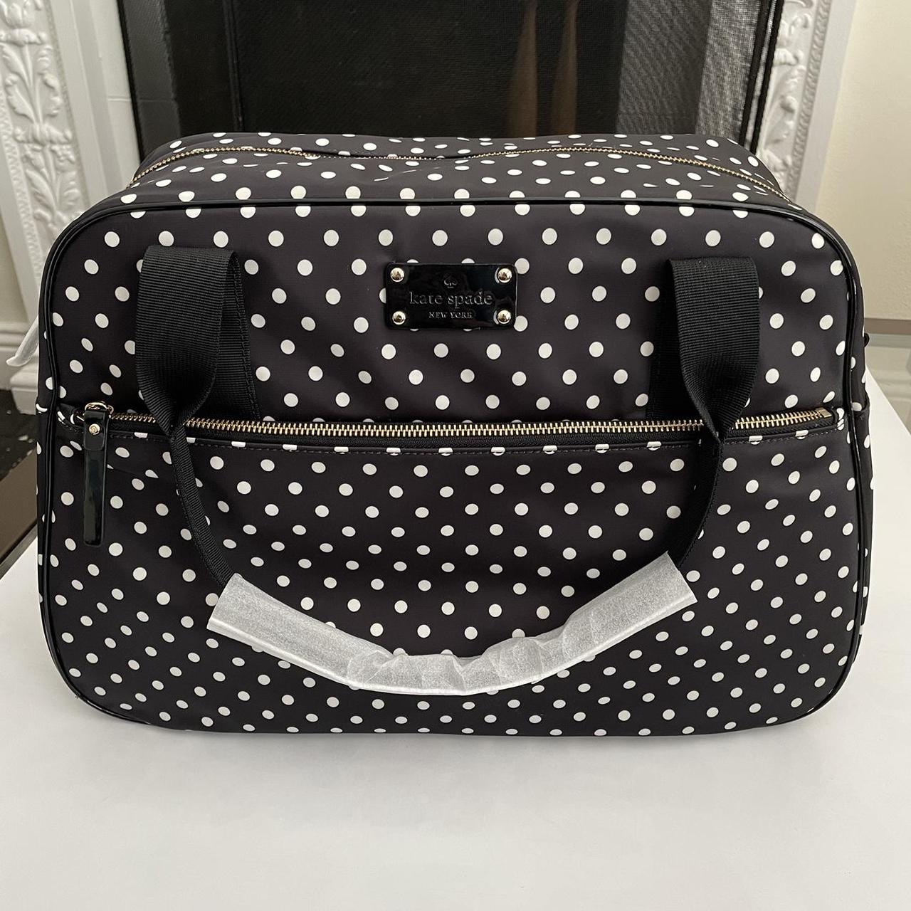 Kate spade polka hot sale dot diaper bag