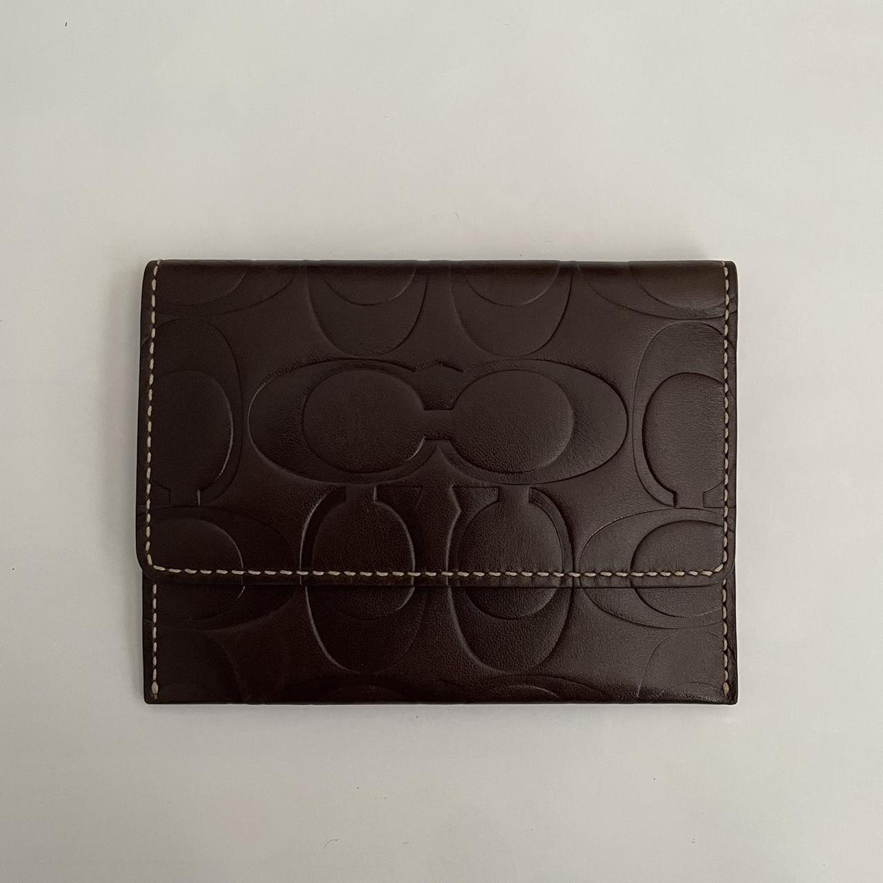 Coach Vintage Leather Card Case deals / Wallet