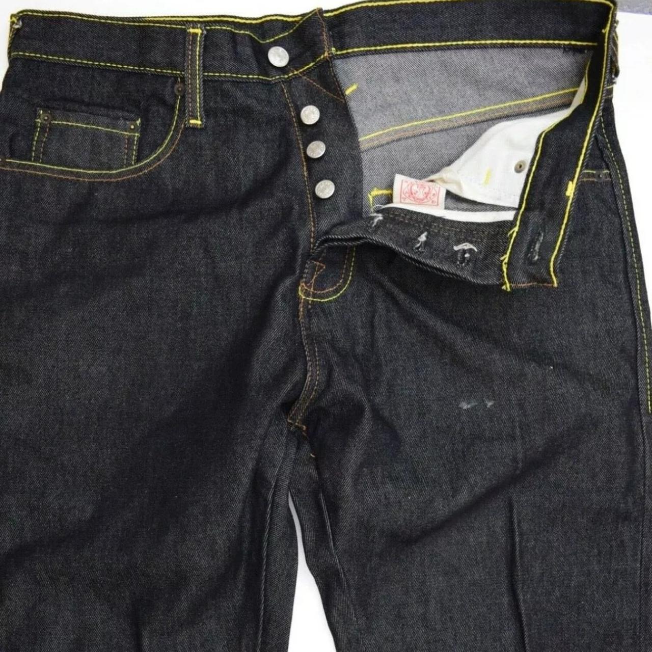 Evisu EVISU trousers / jeans, this is what it looks... - Depop