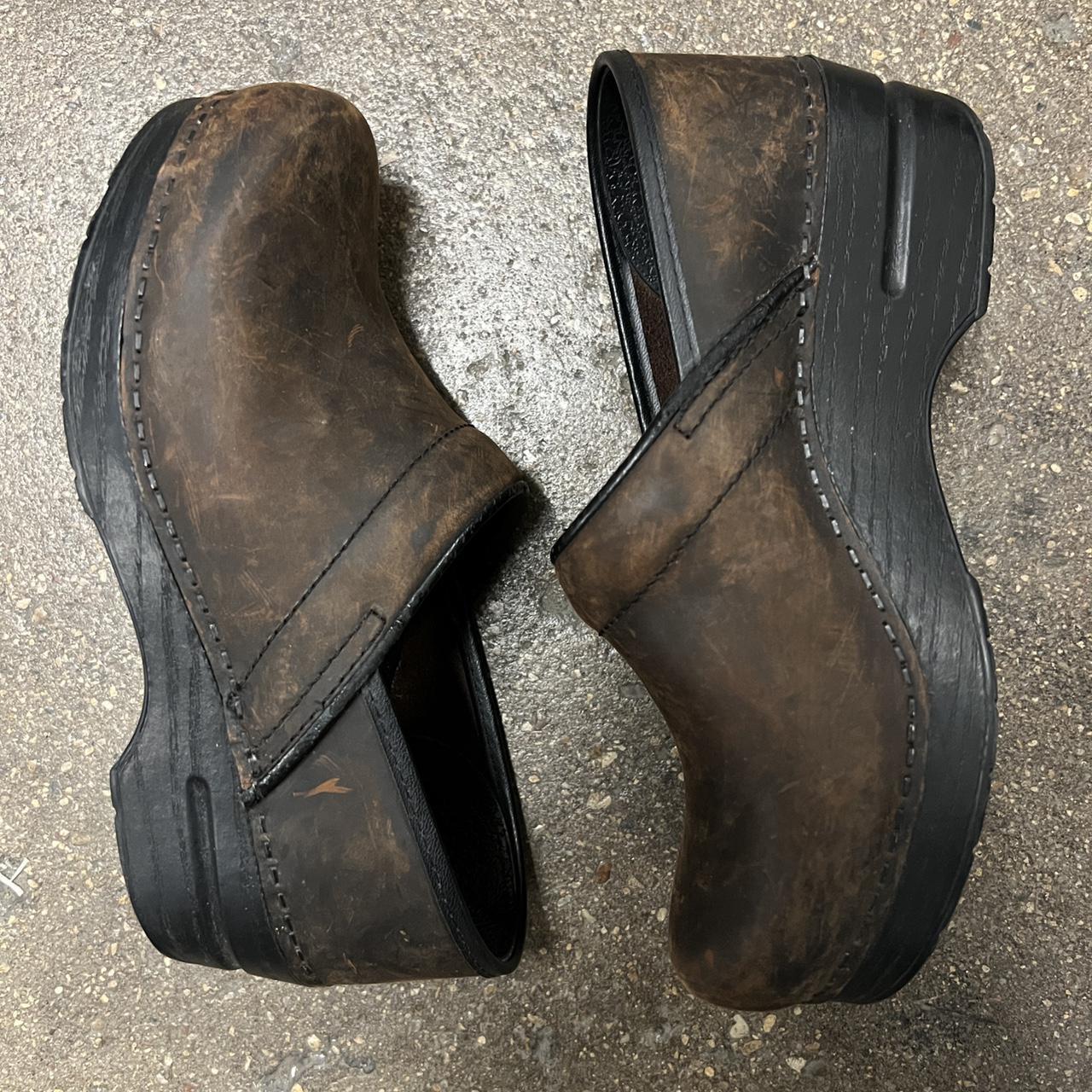 dansko antique tooled