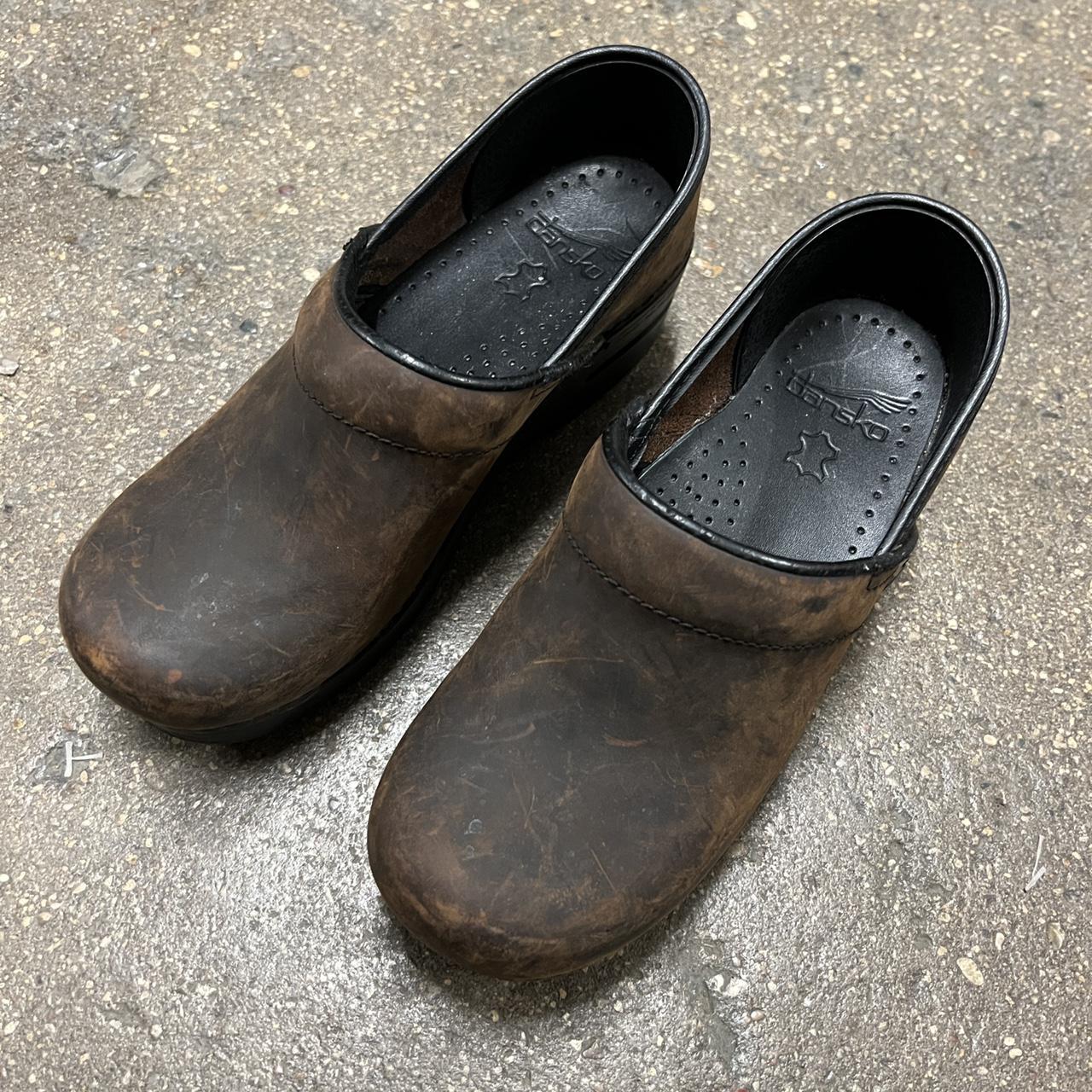 dansko antique tooled